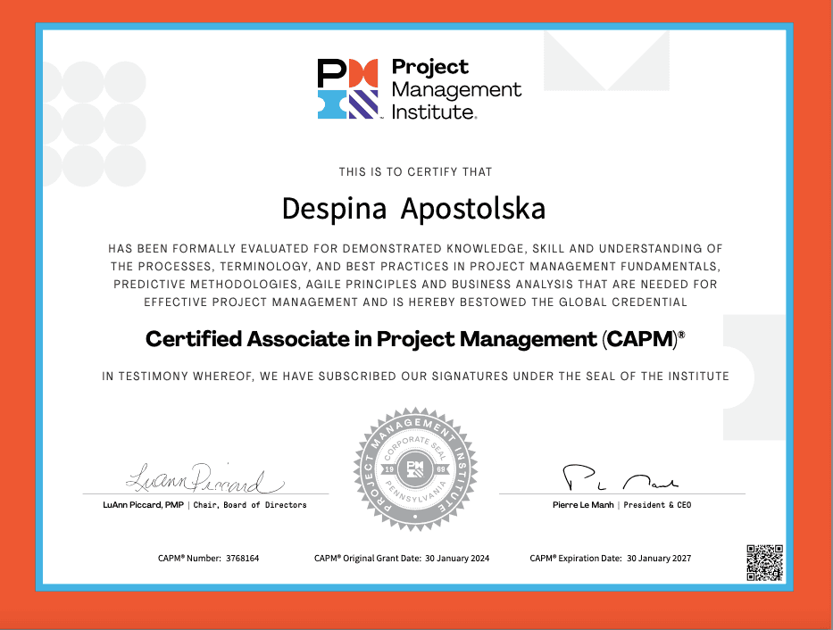 Capm Certification​